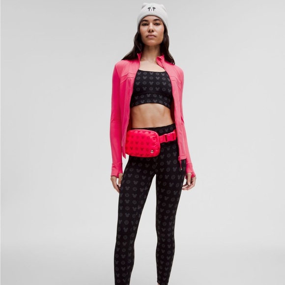 Disney x lululemon Define Jacket Mickey NWT Pink Lipgloss - Picture 2 of 6